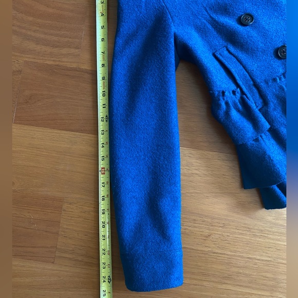 Elevenses Size 8 Turquoise Jacket - Picture 10 of 12